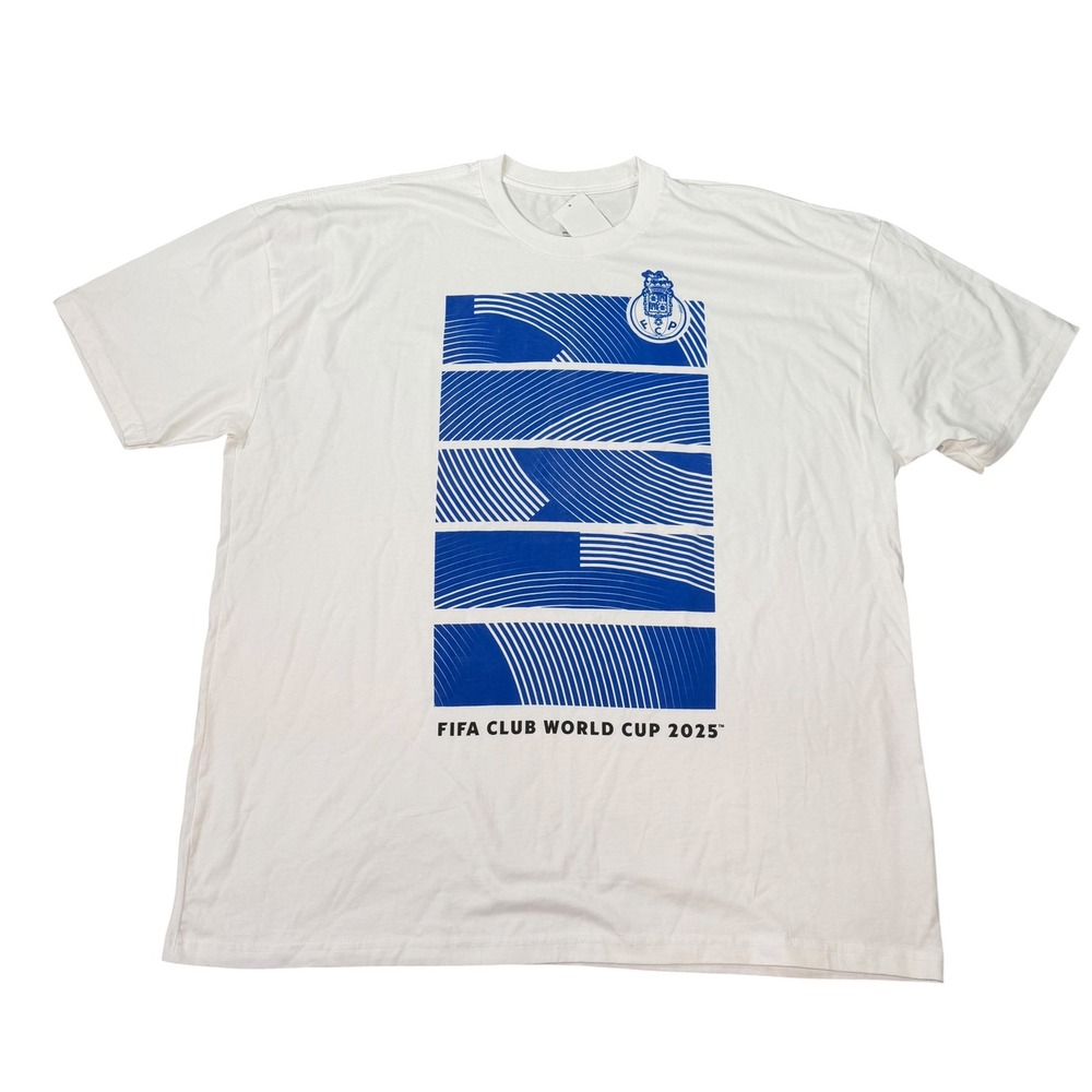 FIFA Mens FIFA Club World Cup 2025 FC Porto White Graphic T-Shirt Size 2XL